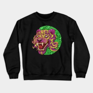 Pink Tiger Crewneck Sweatshirt